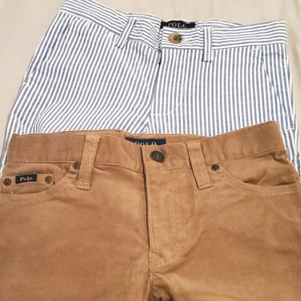 Polo Ralph Lauren (2 pairs) Pants Toddler Size 3T